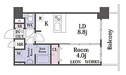 プレサンス鶴橋トレヴィエ 1007