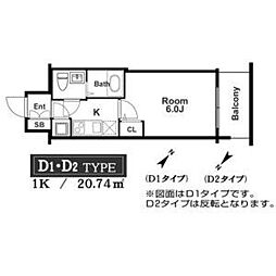 アドバンス西梅田ラシュレ 1007