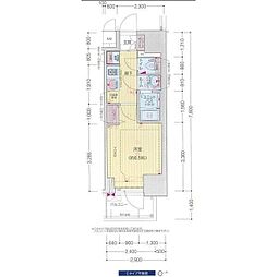 プレサンス四天王寺前夕陽ヶ丘　凛宮 703