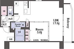 Metrosa谷町六丁目South 1404