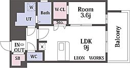 レジュールアッシュOSAKAGATEWAY 1206