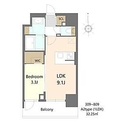 S-RESIDENCE松屋町asence 709