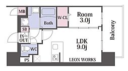 レオンコンフォート難波南II 604