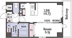 ハピネスガーデン新大阪 305
