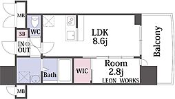 セレニテ中崎町リアン 202