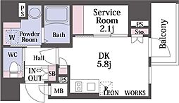 ソルテラス阿波座ウィズ 604