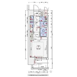 エステムコート四天王寺夕陽丘II 1006