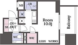 ザ・パークハビオ谷町六丁目クロス 1206