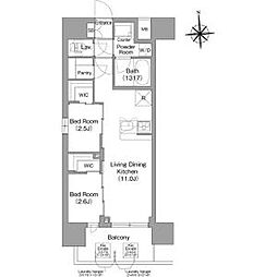 コンフォリア・リヴ淡路町一丁目 707