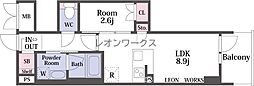 K-COURT谷町四丁目 1102
