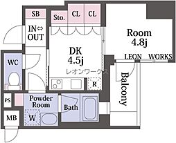 K-COURT谷町四丁目 605