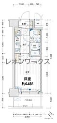 ラシュレエグゼ難波西 703