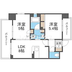 エステムプラザ難波WESTリバークロス 1201