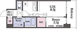 セレニテ谷町六丁目アリエ 1102