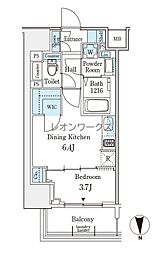 ジオエント新町 1106