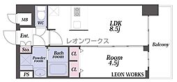 プレサンスOSAKA DOMECITYワンダー 1107