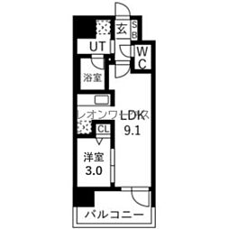 ソルテラスUMEDA　NORTH 1006