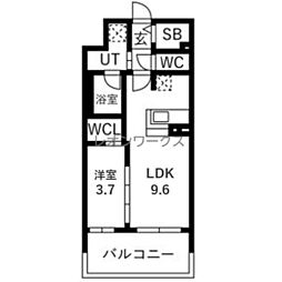 ソルテラスUMEDA　NORTH 1005
