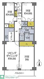 ボナハイツ中川 1106