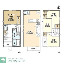 足立区本木西町の一戸建て
