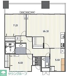 リバーサイド隅田セントラルタワーパレス 2810