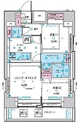 ジェノヴィア東日暮里グリーンヴェール 1102