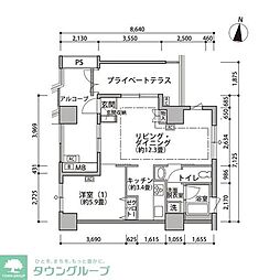 東雲キャナルコートＣＯＤＡＮ19号棟 1008
