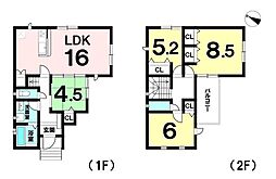 新築戸建　グラファーレ浦添市伊祖　全2区画