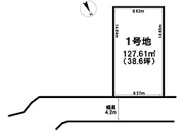 売土地　浦添市前田4丁目　全3区画