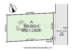 中野区沼袋2丁目の土地
