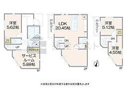 杉並区阿佐谷北1丁目の土地