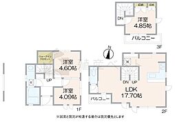 調布市若葉町2丁目の新築戸建