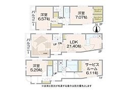中野区沼袋1丁目の中古戸建