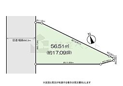 杉並区阿佐谷北1丁目の土地
