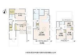 世田谷区松原2丁目の中古戸建