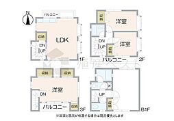新宿区中落合2丁目の中古戸建