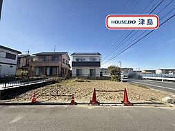 早尾町南川並　建築条件なし土地