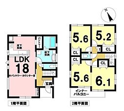 北一色町北田面　全1棟　新築一戸建て