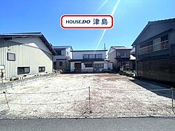 早尾町南川並　建築条件なし土地