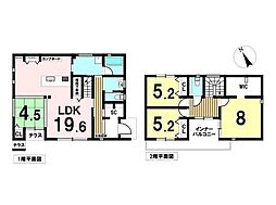 津島藤浪駅　全3棟　1号棟　新築一戸建て