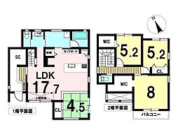津島藤浪駅 全3棟 3号棟 新築一戸建て