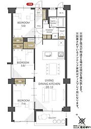 ライオンズマンション平尾台3号棟 203