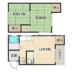 大阪市旭区中宮2丁目の一戸建て