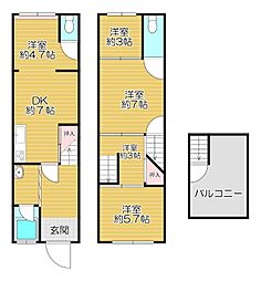 大阪市都島区都島中通3丁目の一戸建て