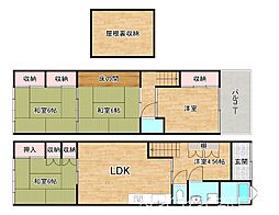大阪市旭区清水5丁目の一戸建て