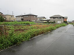 矢島・接道４０Ｍの長方形の売地