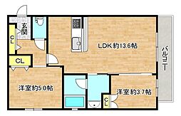 大阪市東成区大今里2丁目の一戸建て