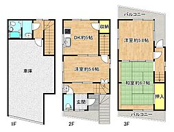 大阪市生野区勝山北4丁目の一戸建て