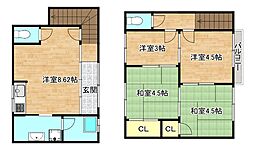 大阪市生野区巽西4丁目の一戸建て