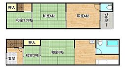 大阪市生野区田島1丁目の一戸建て